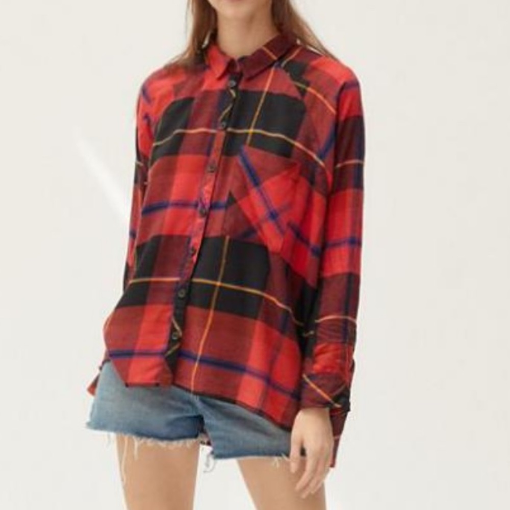 Urban Outfitters Brendan Plaid Flannel